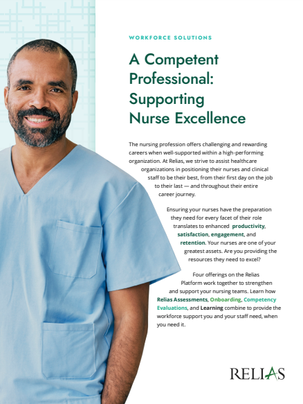 Relias nurse workforce handout